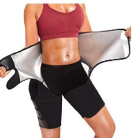Photo 1 of 1 Sauna Sweat Waist Trimmer Thigh for Women Waist Trainer Belt Butt Lifter Tummy Control Body Shaper SIZE XL