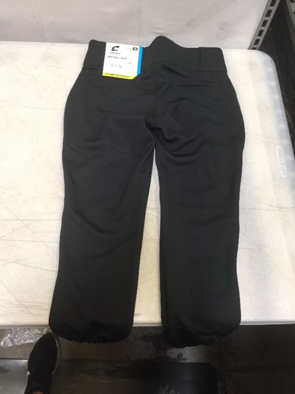 Photo 3 of CHAMPRO Youth Girls Tournament Traditional Low-Rise Polyester Softball Pant SIZE MEDIUM