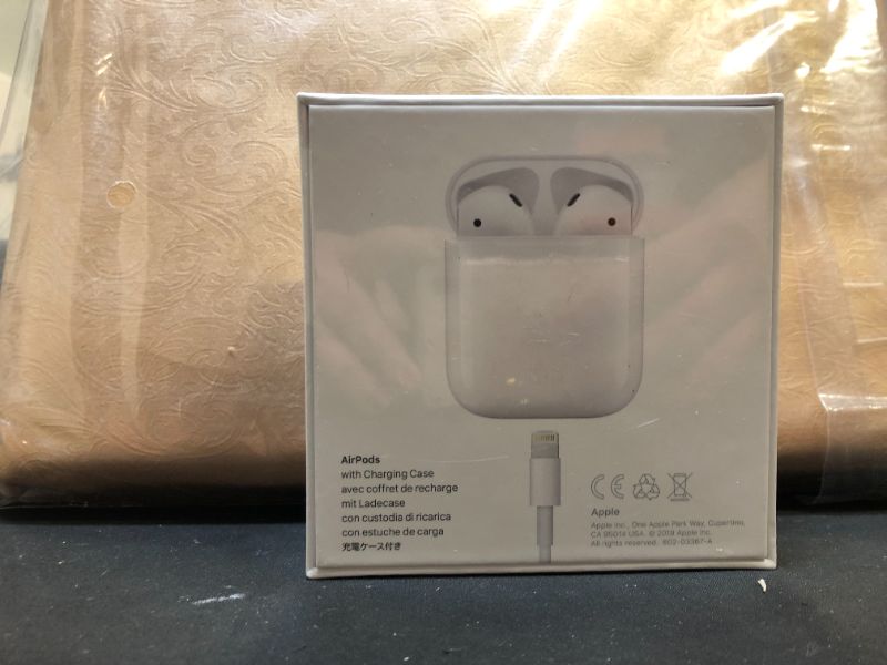 Photo 3 of Apple - AirPods with Charging Case (2nd generation) - White  ***Brand new factory sealed***
