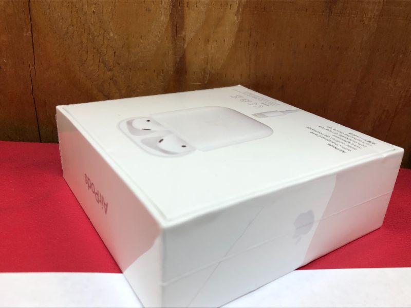 Photo 6 of Apple - AirPods with Charging Case (2nd generation) - White  ***Brand new factory sealed***
