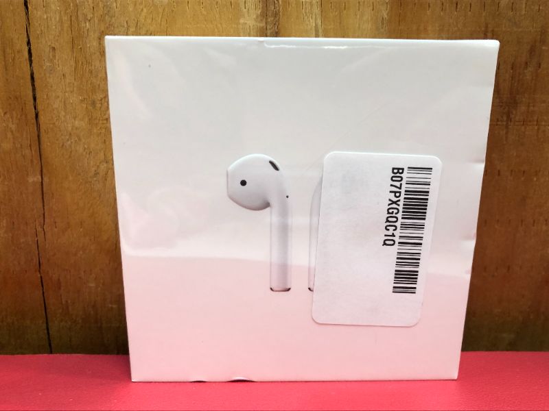 Photo 4 of Apple - AirPods with Charging Case (2nd generation) - White ***Brand new factory sealed***
