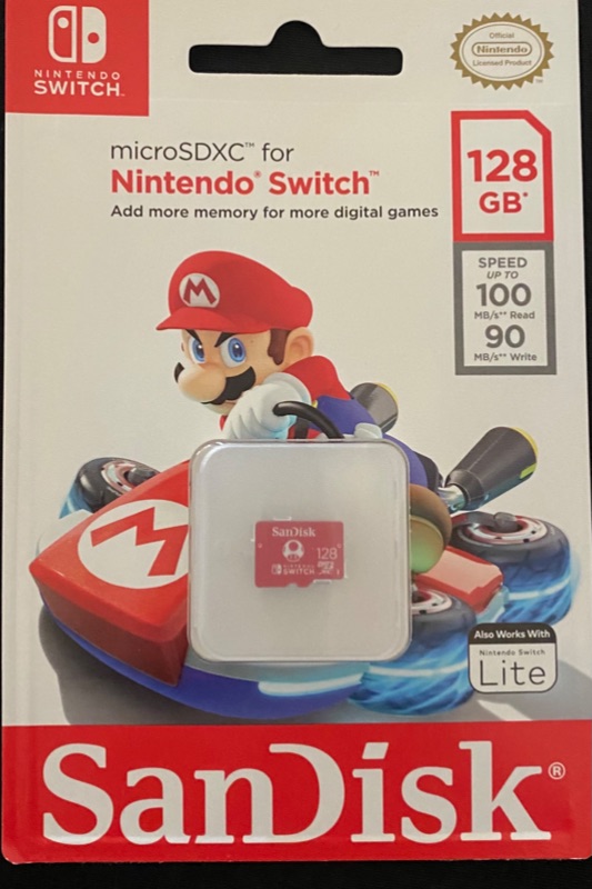 Photo 1 of 128GB Micro SD Card, Gaming Plus, MicroSDXC Memory Card for Nintendo-Switch