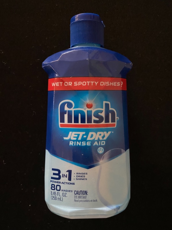 Photo 1 of Finish Jet Dry Dishwasher Rinse Aid, 8.45 Ounce