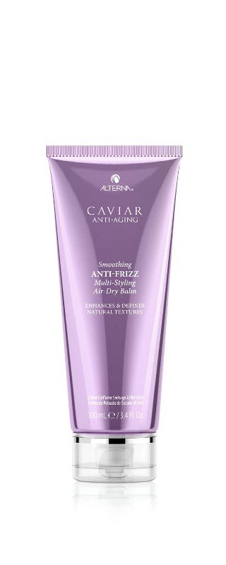 Photo 1 of Alterna Haircare Caviar Anti-Aging Smoothing Anti-Frizz Multi-Styling Air Dry Balm, Unscented, 3.4 Fl Oz