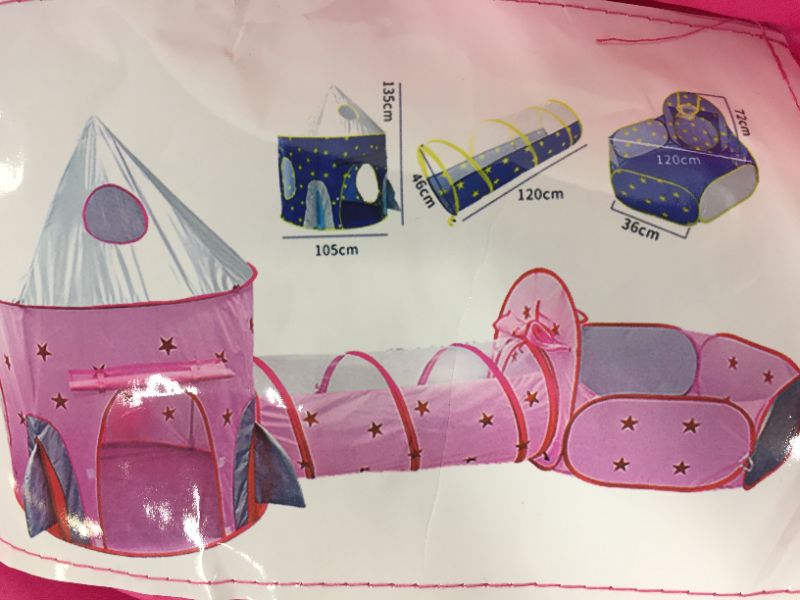 Photo 1 of kids pop up castle play pen