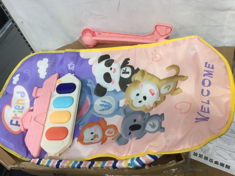 Photo 1 of baby activity gym play mat with toy and sounds