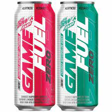 Photo 1 of (12 Cans) MTN DEW GAME FUEL ZERO, Charged Watermelon Shock & Charged Raspberry L