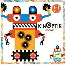 Photo 1 of Kinoptik Robot 60 Piece Playset Toy Magnetic Djeco Sealed Build Set