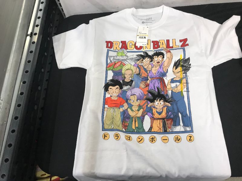 Photo 2 of Men's Dragon Ball Z Short Sleeve Graphic T-Shirt - White S
