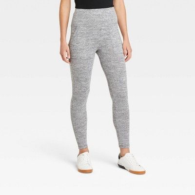 Photo 1 of Women's Cozy Hacci Leggings with Pockets - A New Day™ S
