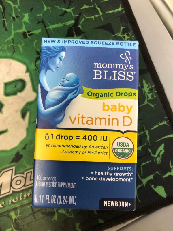 Photo 1 of Organic Baby Vitamin D Drops 100 Servings EXP 2/2023