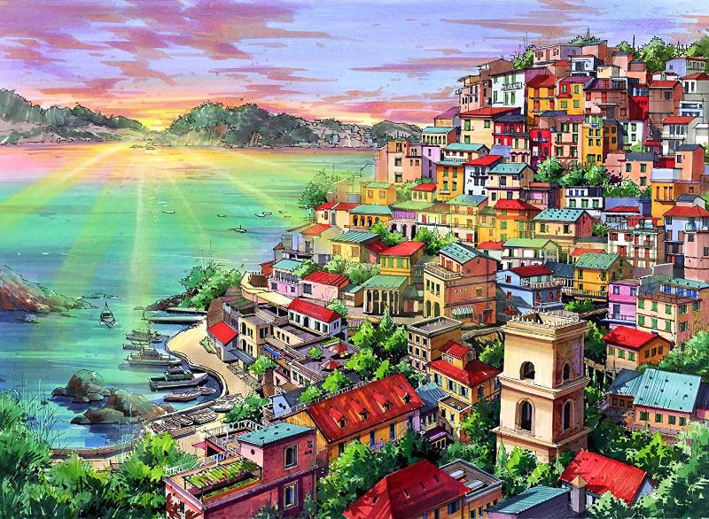 Photo 1 of 1000 Piece Puzzles for Adults- Landscape Jigsaw Puzzles for Adults 1000 Piece Decompression Toys Puzzles Difficult and Challenge Puzzle Game Gift
