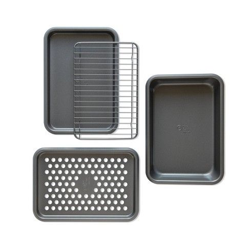 Photo 1 of 4pc Toaster Oven Bakeware Set - Made By Design™
