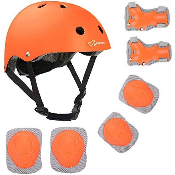 Photo 1 of Joncom Kids Bike Helmet, Toddler Helmet for Ages 3-8 Boys Girls with Sports Protective Gear Set Knee Elbow Wrist Pads for Skateboard Cycling Scooter SMALL
