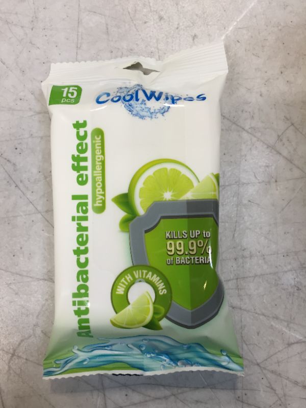 Photo 1 of 12 PACKS OF 15 COOL WIPES