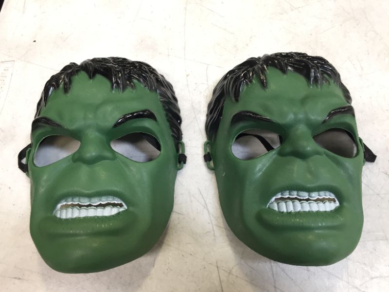 Photo 2 of Hulk Mask Halloween Party mask, Super hero Mask (2pcs)
