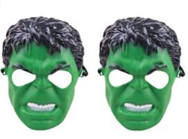 Photo 1 of Hulk Mask Halloween Party mask, Super hero Mask (2pcs)
