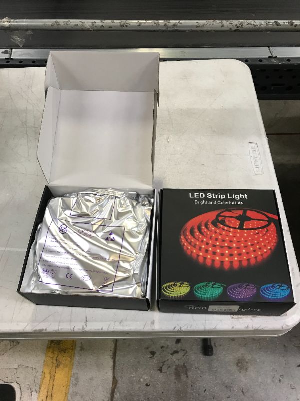 Photo 1 of LED Strip Light, LED Light Stripwith 44 Keys Remote Control, 20 Colors Changing SMD 5050 W, RGB LED Strip Lights for Bedroom, TV, Bar, Kitchen,Party,Gift for Christmas 4 rolls