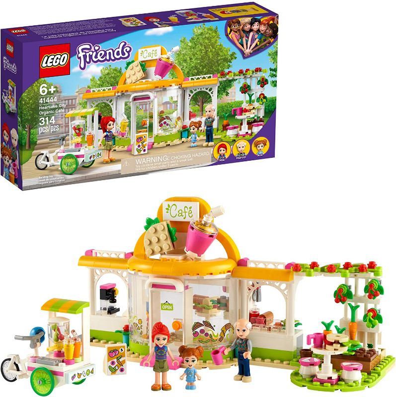 Photo 1 of LEGO Friends Heartlake City Organic Café 41444 Building Kit; Modern Living Set for Kids Comes Friends Mia, New 2021 (314 Pieces)