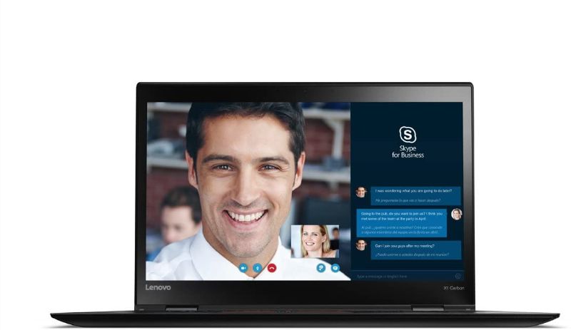 Photo 1 of Lenovo X1 Carbon 4th Generation: Core i5-6300U, 256GB SSD, 8GB RAM, 14in Full HD Display, Windows 10 Pro (Renewed)
