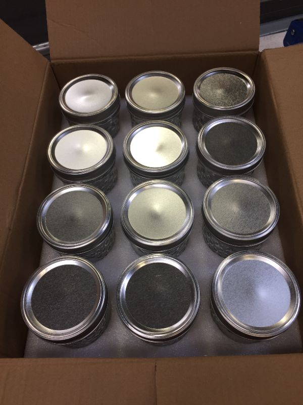 Photo 1 of 12 PACK OF SMALL MASON JARS 