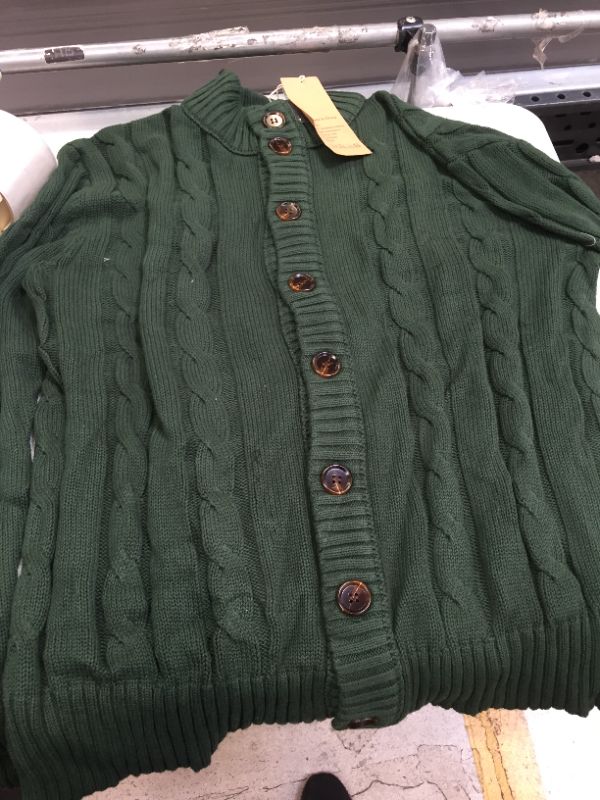 Photo 1 of 2XL GREEN SWEATER 