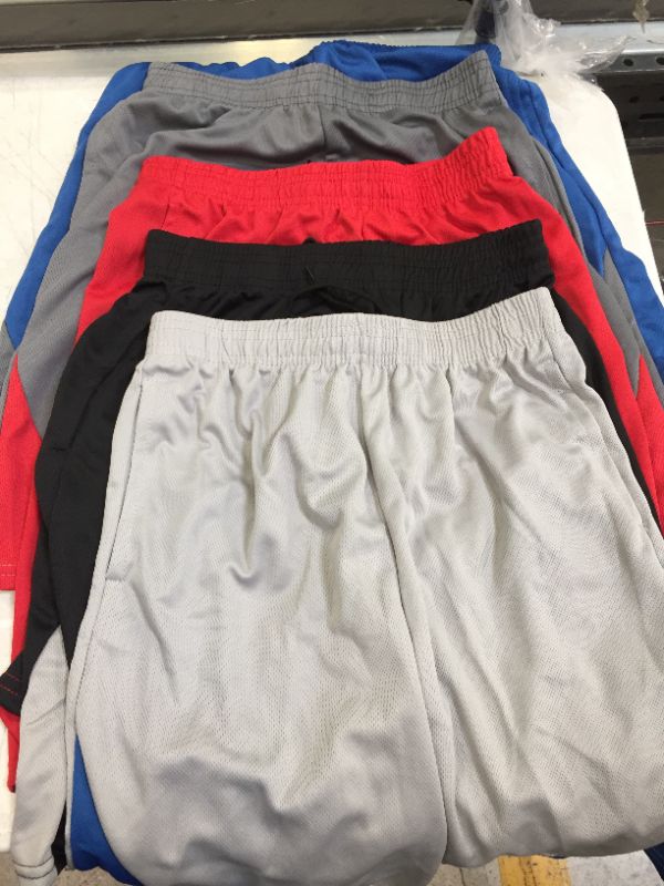 Photo 1 of 5 PACK OF BOYS MEDIUM GYM SHORTS 