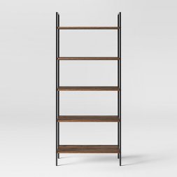 Photo 1 of 72" 5 Shelf Loring Ladder Bookshelf - Project 62™ WALNUT