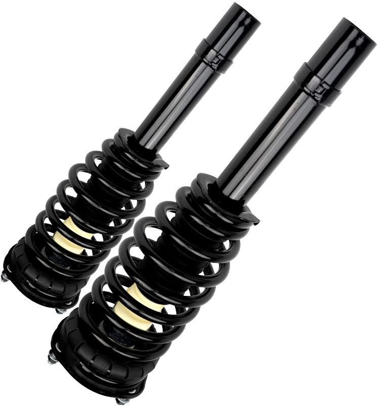 Photo 1 of KAX Front Struts fit for Sonata Optima, Front Shocks Struts Complete Assembly Fit for Sonata 2000 2001 2002 2003 2004 2005 Optima 2001 2002 2003 2004 2005 2006 Struts Coil Spring 171417 2pcs 
