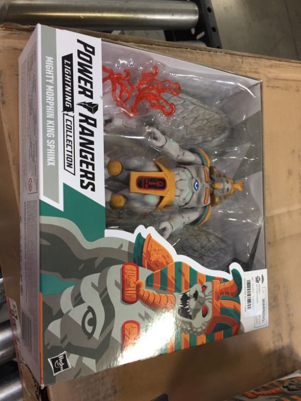 Photo 1 of Power Rangers Lightning Collection Monsters Mighty Morphin King Sphinx

