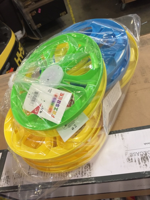 Photo 1 of 10 COUNT ASSORTED COLOR LIGHT UP FRISBEE FOR KIDS