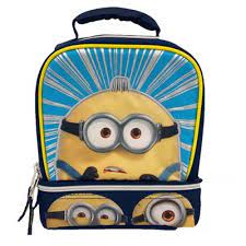 Photo 1 of Minions More Than A Minion Kids' Dual Compartment Lunch Bag