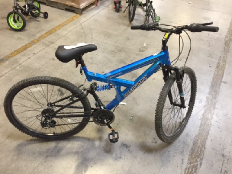 Photo 2 of 26 INCH MENS AFTERSHOCK BIKE BLUE
