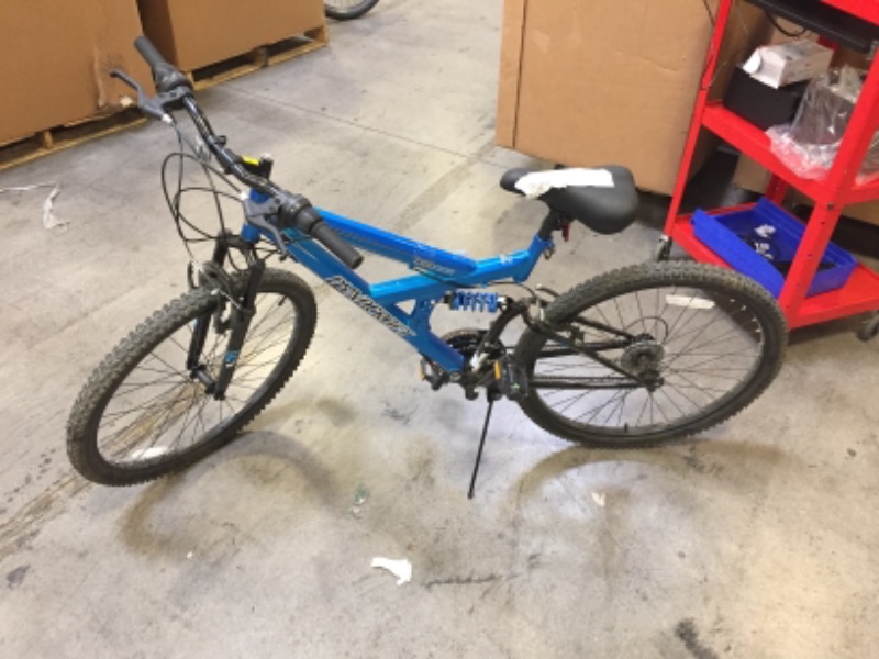 Photo 3 of 26 INCH MENS AFTERSHOCK BIKE BLUE
