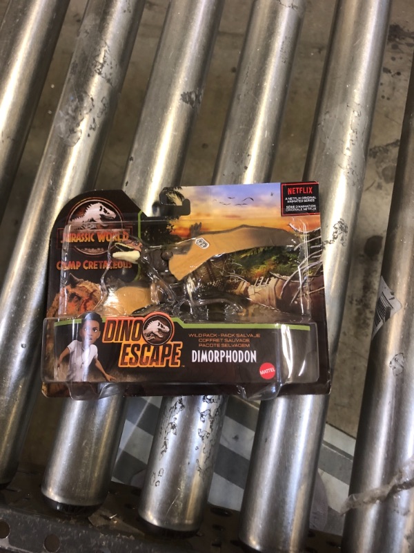 Photo 1 of Jurassic World Wild Pack Dimorphodon Camp Cretaceous Pterosaur Dinosaur Action Figure Toy with Movable Joints, Realistic Sculpting & Attack Feature, Kids Ages 3 Years & Older
