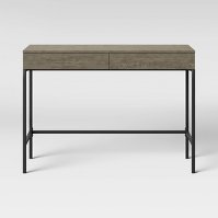 Photo 1 of Loring Wood Writing Desk with Drawers - Project 62™ Dimensions (Overall): 30.0 Inches (H) x 42.0 Inches (W) x 20.0 Inches (D)

