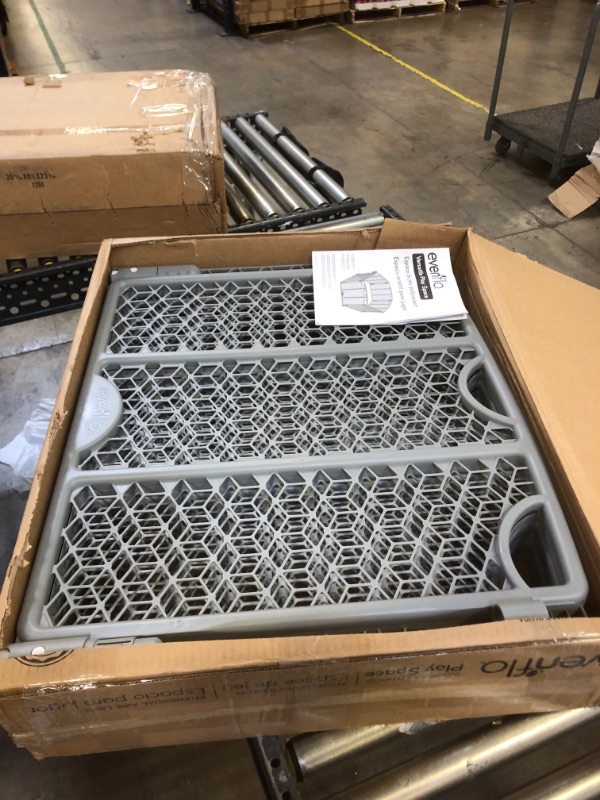 Photo 1 of Evenflo Versatile Play Space (Cool Gray)