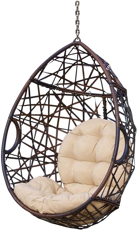 Photo 2 of Cushion set for Wicker Tear Drop Hanging Chair ----cushions only  