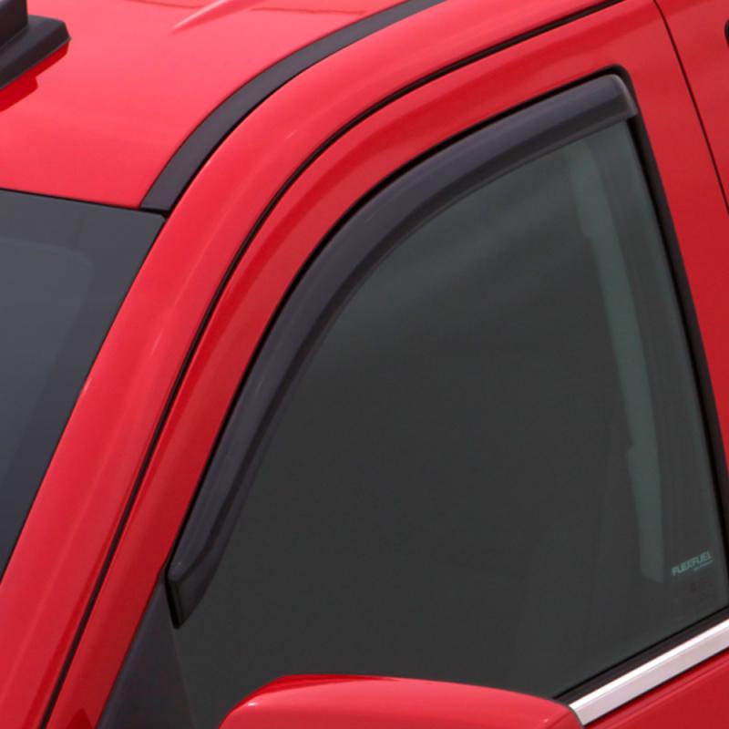 Photo 2 of AVS 05-15 TOYOTA TACOMA ACCESS CAB VENTVISOR IN-CHANNEL WINDOW DEFLECTORS 2PC - SMOKE
