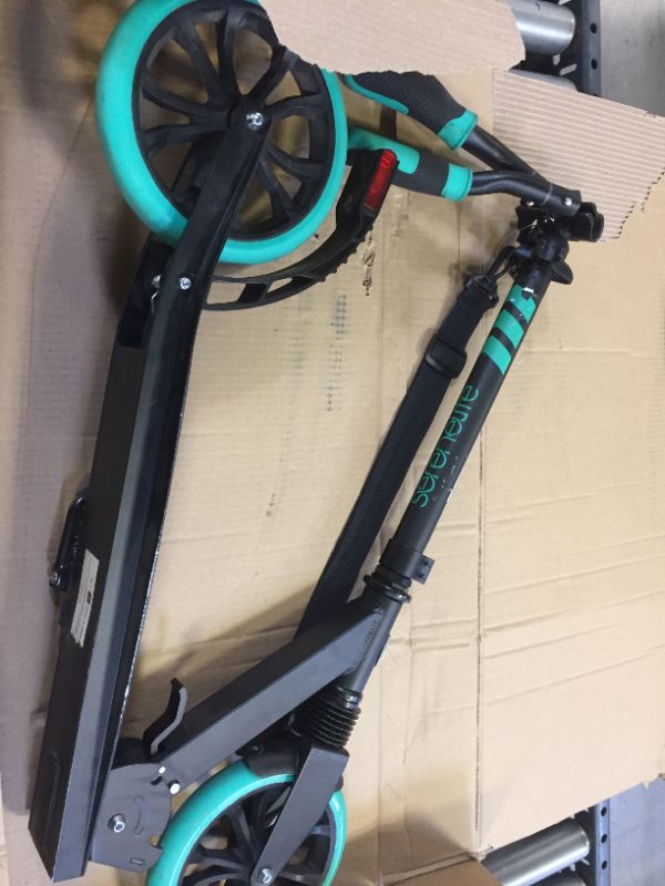 Photo 1 of Scooter for Kids Ages 6-12 and Up and Scooter for Adults I Big Wheels Kids, Teen and Adult Scooter I Foldable Kick Scooters for Teens 6-12 Years and Up and Scooters for Adults up to 220 lbs
