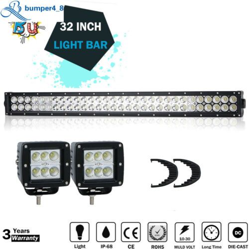 Photo 1 of 32In 180W Combo Flood Spot Led Work Light Bar For SUV Truck 4WD ATV 30"
