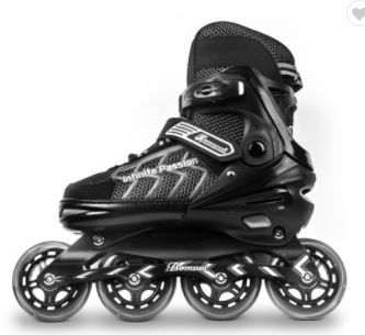 Photo 1 of Adult & Teen Inline Skates, Illuminating 4 Wheels, Aggressive  SIZE EU 39-24