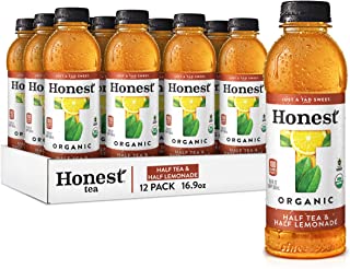 Photo 1 of 2 CASES Honest Tea Organic Fair Trade Half Tea & Half Lemonade Gluten Free, 16.9 Fl. Oz, 12 Pack  BEST BY DEC2021