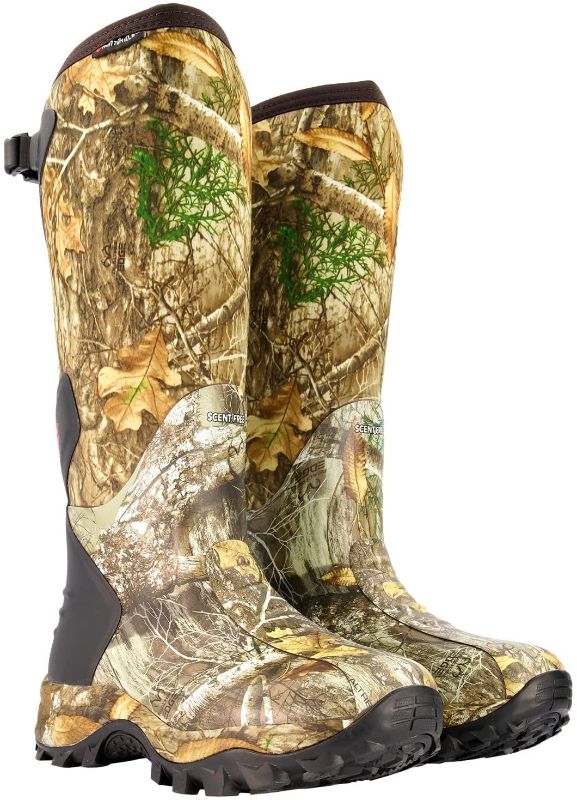 Photo 1 of HUNTSHIELD Woman’s Neoprene Muck Boot | Insulated Waterproof Rubber Hunting Boot | Camouflage SIZE 9
