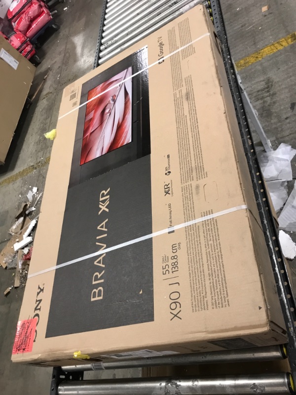 Photo 2 of Sony X90J 55 Inch TV: BRAVIA XR Full Array LED 4K Ultra HD Smart Google TV with Dolby Vision HDR and Alexa Compatibility XR55X90J- 2021 Model
