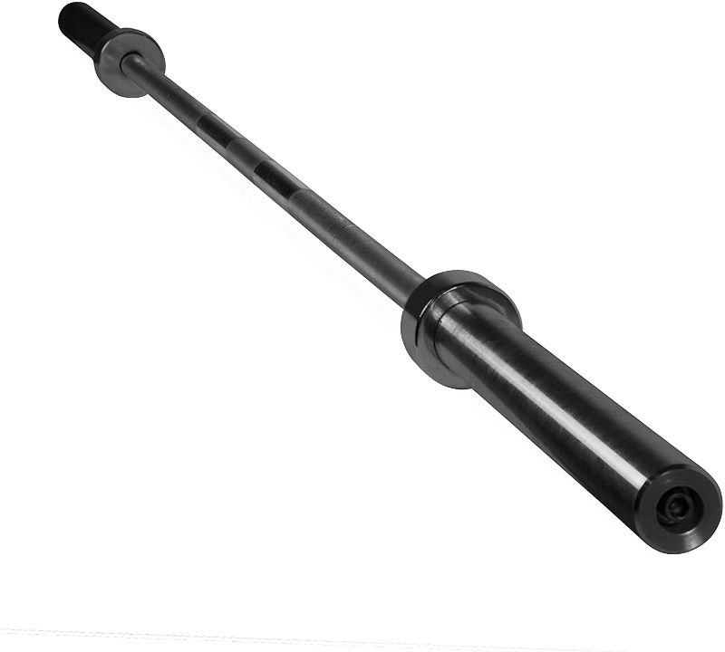 Photo 1 of Cap Barbell Olympic Weight Bar, 7 ft, Black