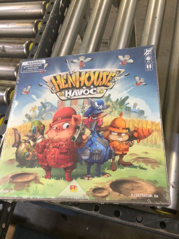 Photo 1 of henhouse havoc board game