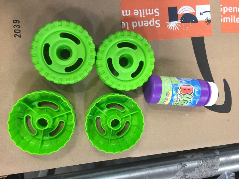 Photo 4 of MOZOOSON Gifts for 2-10 Years Old Kids, Bubble Machine Bubble Mower for Toddlers, Kids Bubble Lawn Blower Machine with 2x118ml Bubble Solutions, Outdoor Toys Gifts for 2 3 4 5 6 7 8 Kids Girls Boys