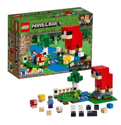 Photo 1 of LEGO Minecraft The Wool Farm 21153 Sheep and Farm Toy Building Set (260 Pieces)