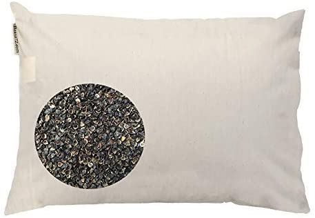 Photo 1 of Beans72 Organic Buckwheat Pillow - Queen Size (20 inches x 30 inches)